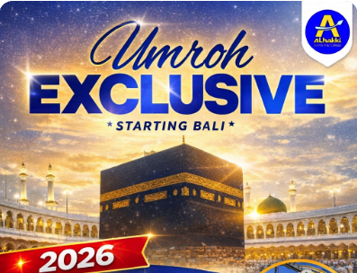 Paket Umroh Exclusive Starting Bali 2026 – Hotel Bintang 5 & Plus Tour Internasion